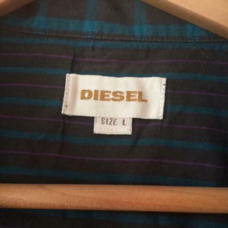 Geruite blouse Diesel maat L