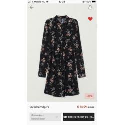 Nieuwe overhemdjurk H&M