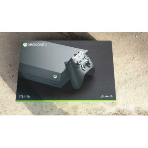 Xbox One X met 1 controller te koop