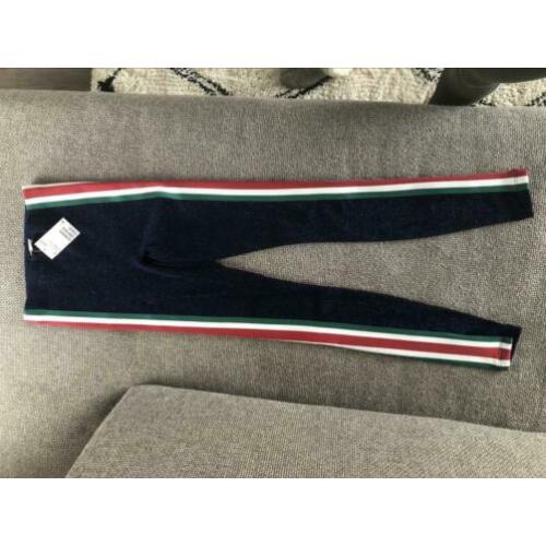 H&M trend glitter legging broek mt.34 nieuw