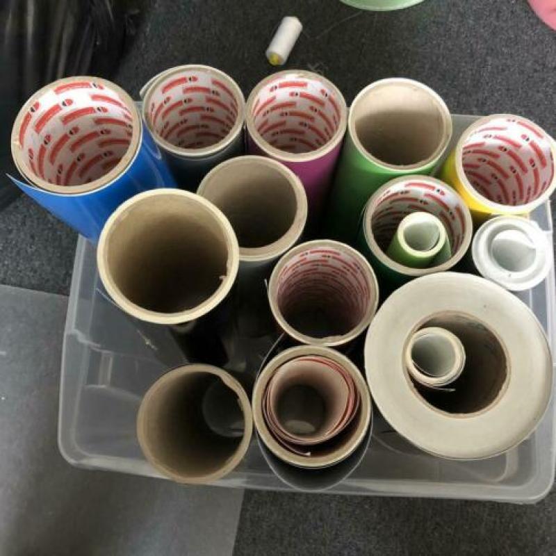 Vinyl om stickers mee te maken