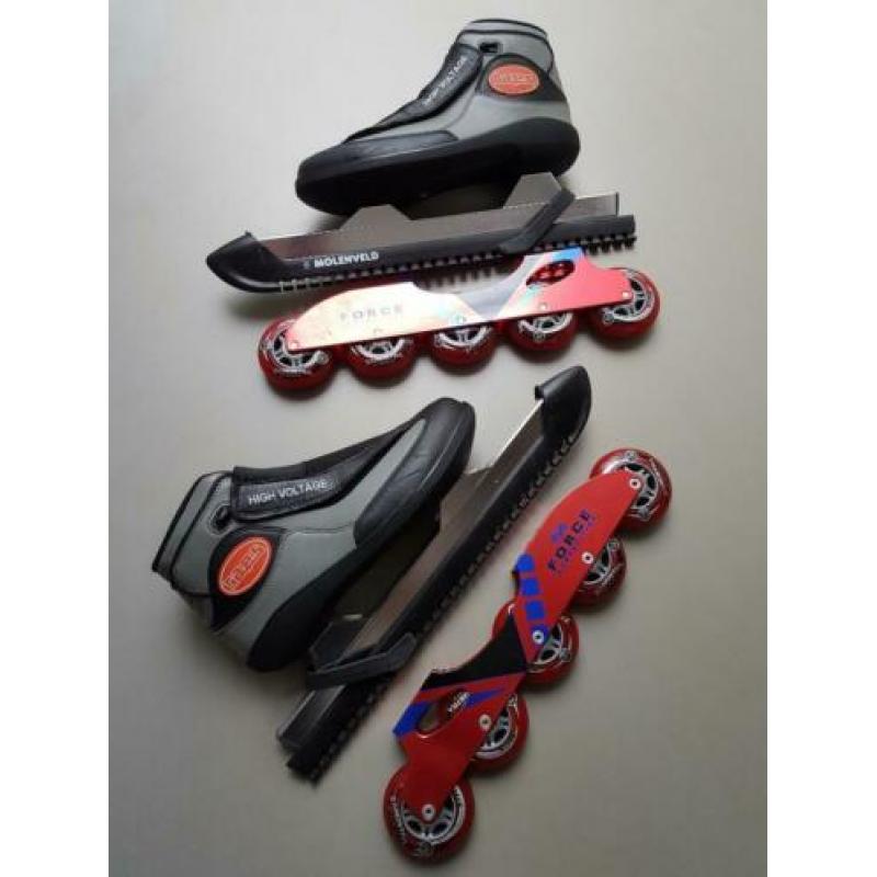 Raps High Voltage schaatsen met Force Competition skeelers