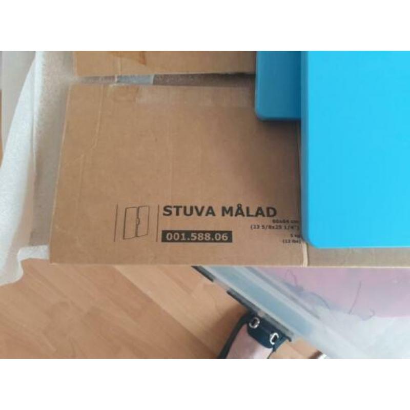 Stuva malad ikea blauwe fronten frontjes