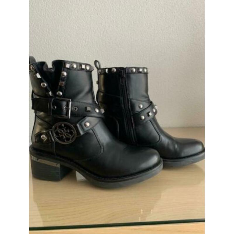 GUESS enkellaarsjes zwart maat 36