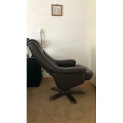 Lederen fauteuil