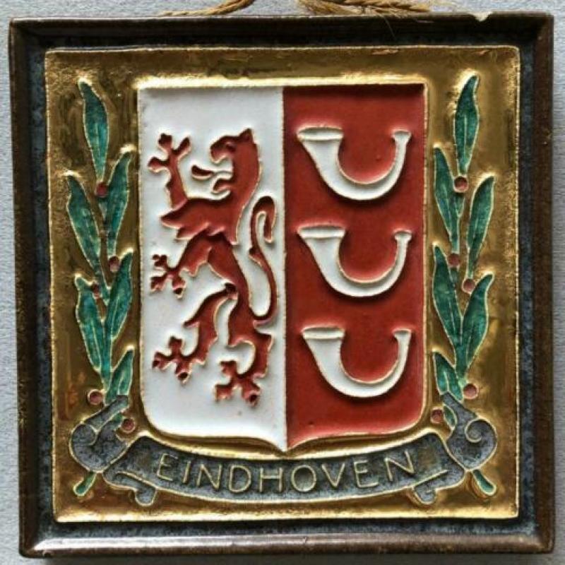 Porcelyene Fles Delft voedsel-vrede-vrijheid