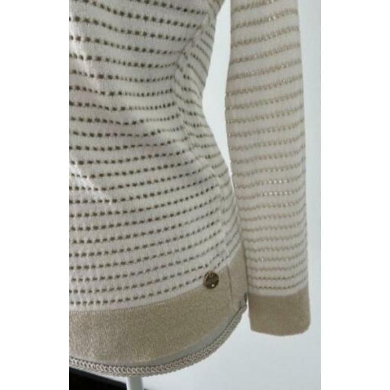 Guess truitje wit, goudkleur. Als NIEUW