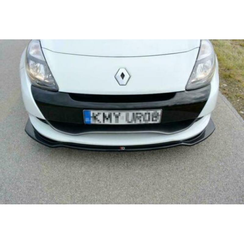 Voorlip achterlip sideskirt spoiler - Renault Clio RS 09-12