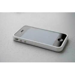 iPhone 4 Contour Bumper, Wit (met Gratis Verzending)