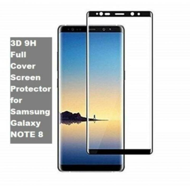 Clear View Stand Cover Set voor Galaxy Note 8 _ Goud