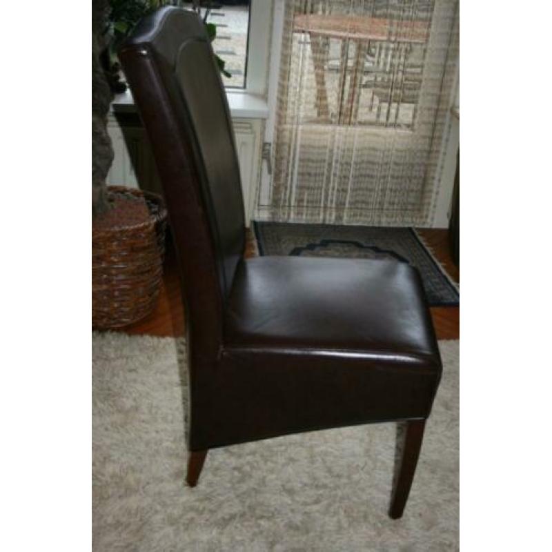Leren Eetkamerstoelen 4