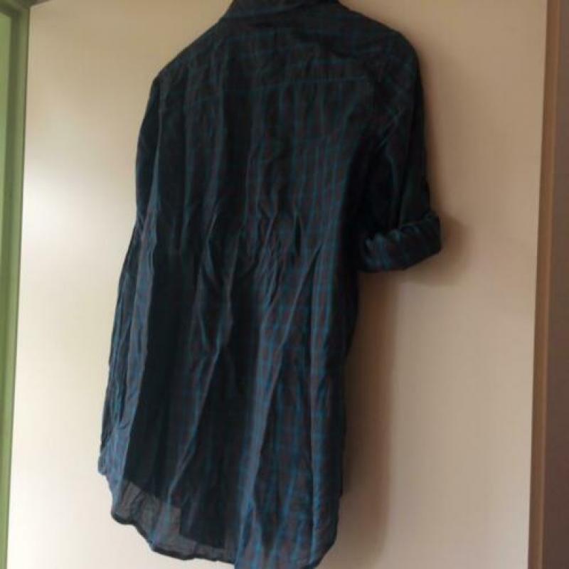 Geruite blouse Diesel maat L