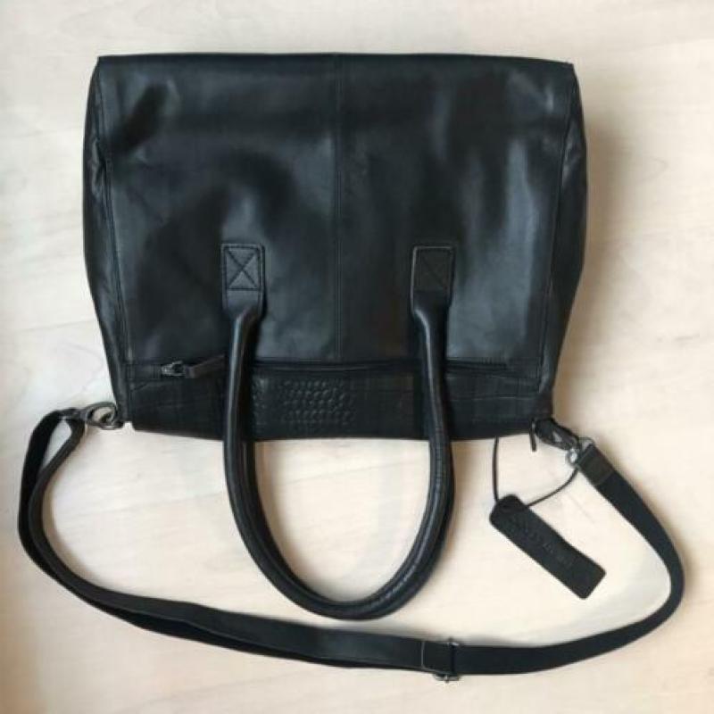 Micmac everglades 13,6inch leren laptop tas
