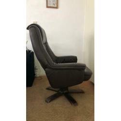 Lederen fauteuil