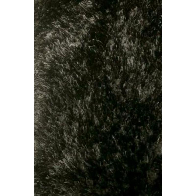 Vloerkleed 240x240 zwart/grijs. Luxe kwaliteit
