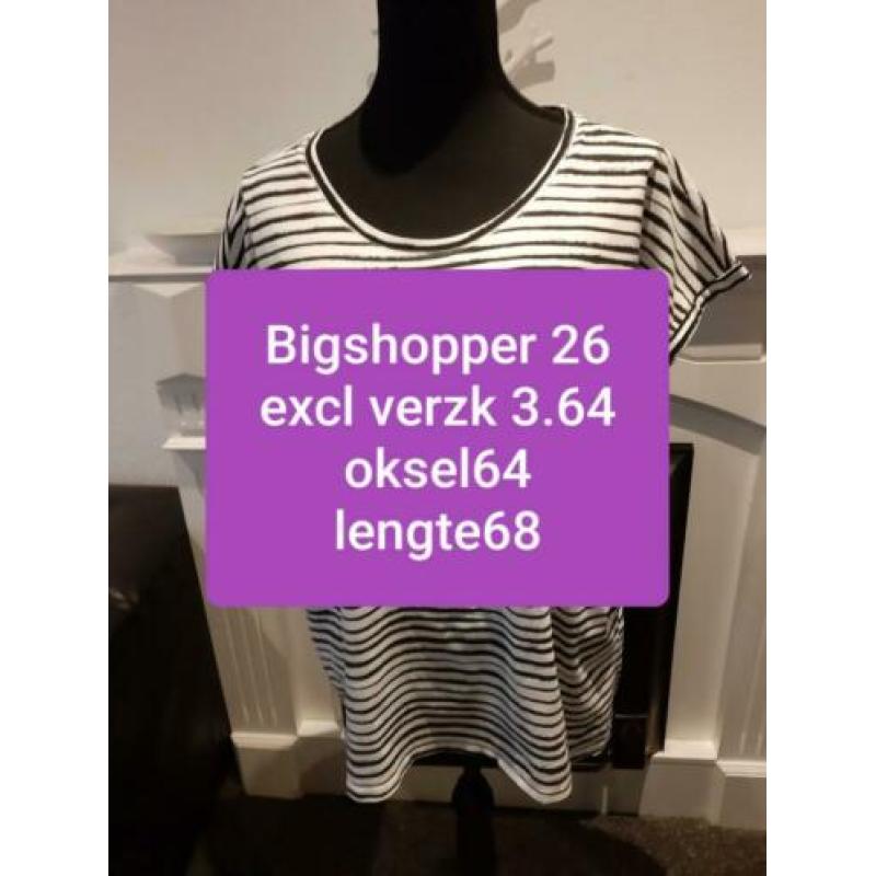 Shirt miss etam maat xxl