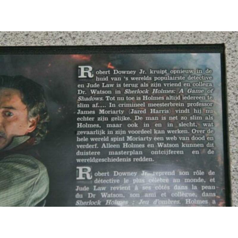 Sherlock Holmes. A game of shadows.