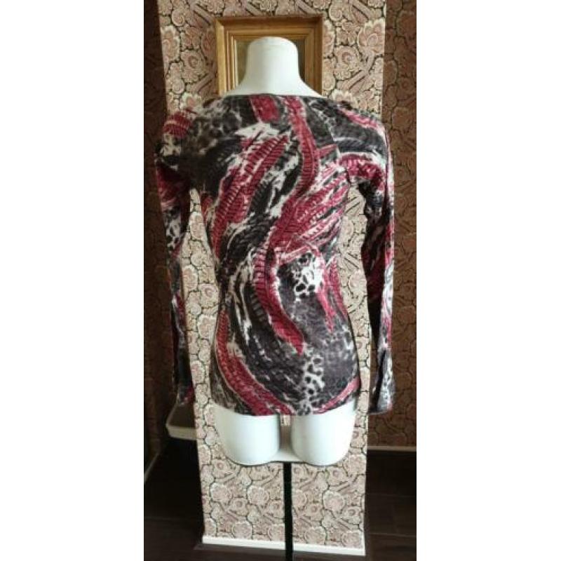NETTE rood bruine ISLA IBIZA top mt S 36, topje bruin, rode