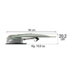 Teleco Telesat 65cm, vol automatische schotel antenne