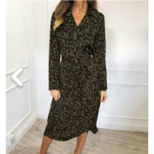 Panterprint Leopard jurk S ??
