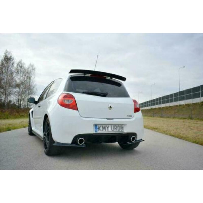 Voorlip achterlip sideskirt spoiler - Renault Clio RS 09-12
