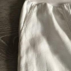 Mooie witte linnen broek van Completo