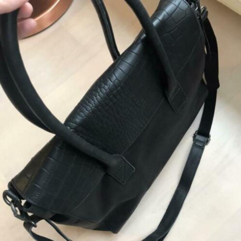 Micmac everglades 13,6inch leren laptop tas