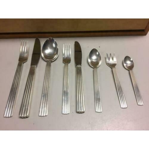 Zilver Bestek Cassette 925 Sterling Georg Jensen Bernadotte
