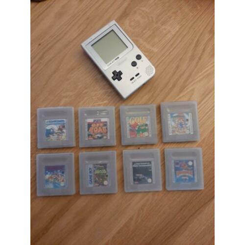 Vintage Nintendo GameBoy pocket spellen (zonder gameboy)