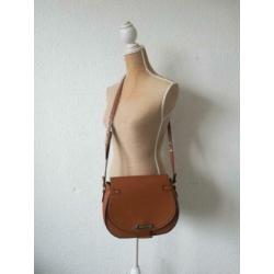 FINAL SALE!! United Colors of Benetton bruine handtas.