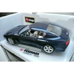 blauwe Ferrari 456 GT mint in box [ 1992 ]