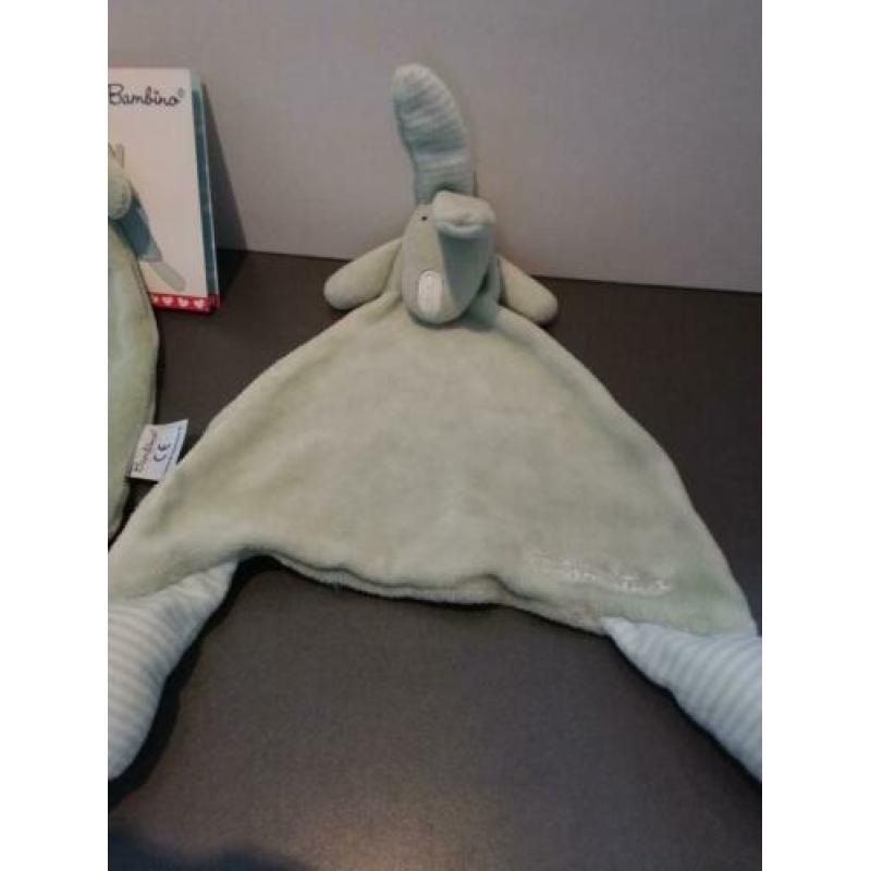 Bambino konijn mint kleurig 2x prijs is pst