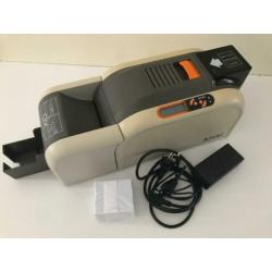 Koopje!!! Goedwerkende HITI CS200E dubbelzijdig kaartprinter