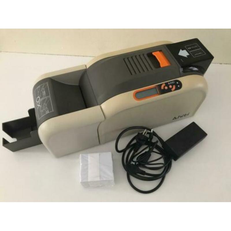 Koopje!!! Goedwerkende HITI CS200E dubbelzijdig kaartprinter