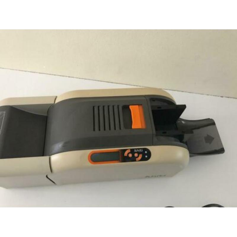 Koopje!!! Goedwerkende HITI CS200E dubbelzijdig kaartprinter