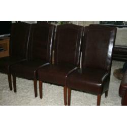Leren Eetkamerstoelen 4