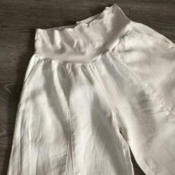 Mooie witte linnen broek van Completo