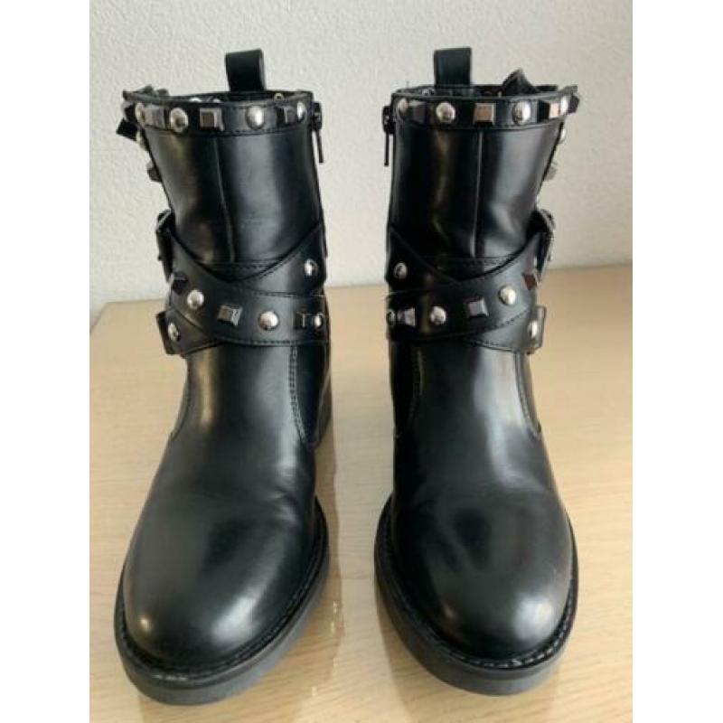 GUESS enkellaarsjes zwart maat 36