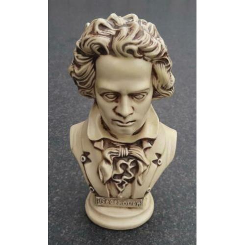 Beethoven borstbeeldje Arnels - porselein