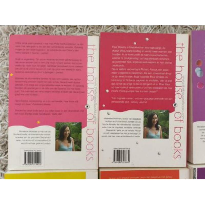Madeleine Wickham/Sophie Kinsella boeken