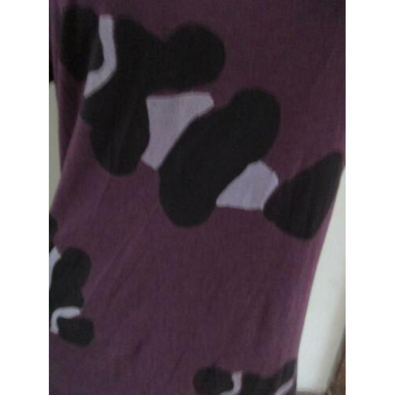 Diep paarse Paaala top L Bamboo fairtrade