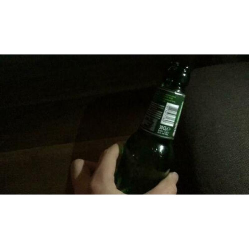 Grolsch flesje van professor t.groeneveld
