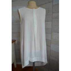witte tuniek blouse van H&M in maat s - s27