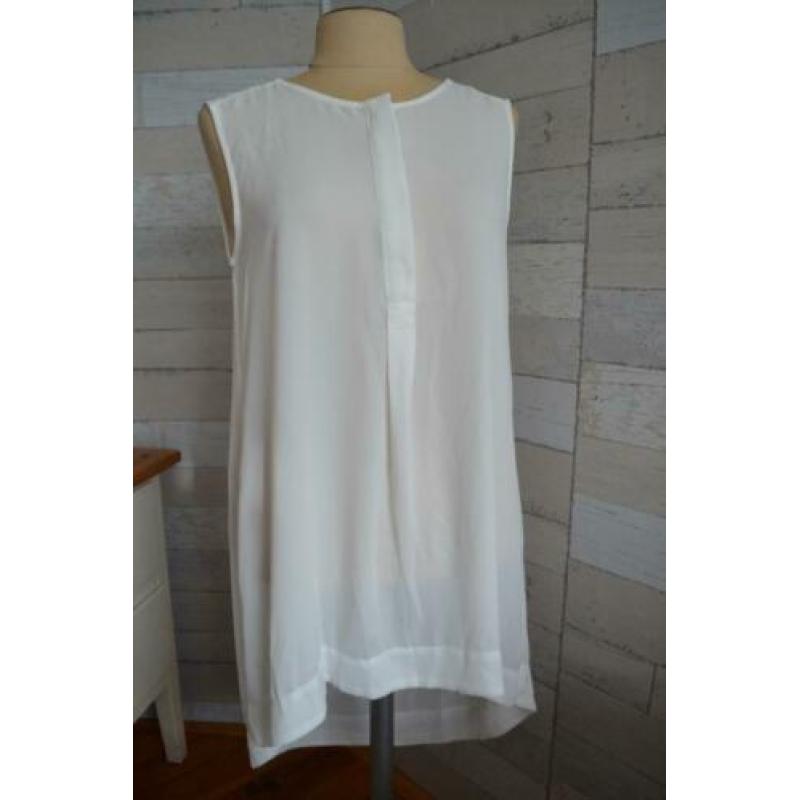 witte tuniek blouse van H&M in maat s - s27
