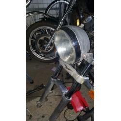 diverse moto guzzi onderdelen.