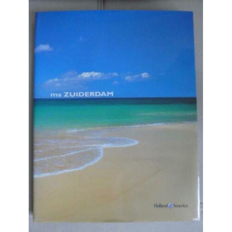ms Zuiderdam HAL 2002 - Boek voor de inauguratie