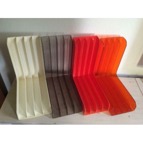 LP houder, BOA Inter, vintage, elpee houders, jaren '70