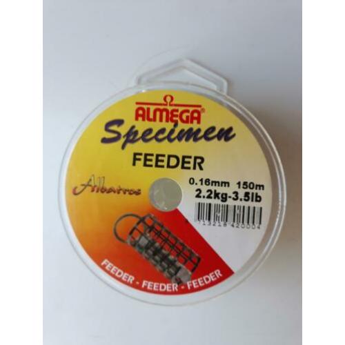 10 rollen Albatros nylon Feeder Forel Baars Zoet Zout water