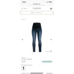 Esprit Zwangerschapsbroek, positiejeans maat 36 skinny (€70
