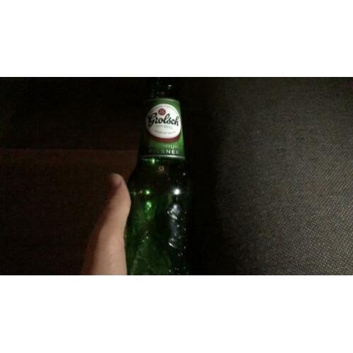 Grolsch flesje van professor t.groeneveld